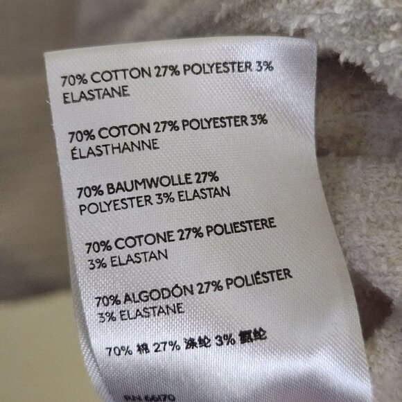 Free People Look Sharp Ivory Cowl Neck Sweater Size L - Picture 8 of 9